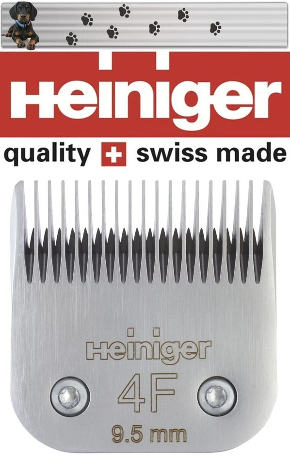 HEINIGER SCHERKOPF SIZE 4F/9,5 MM SAPHIR - SHAPHIRSTYLE - SAPHIRCORD / MOSER ...