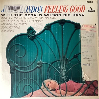 JULIE LONDON LP ‘FEELING GOOD’   BBC GRAMOPHONE LIBRARY (LIBERTY) - Image 1 of 4