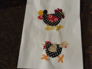 12 IRON ON WEBB ROOSTER QUILT APPLIQUES #16 - Picture 1 of 1