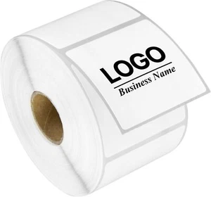 Etiquetas térmicas directas cuadradas de 2" x 2" 700/rollo adhesivo hágalo usted mismo para cebra y persiana enrollable - Imagen 1 de 7