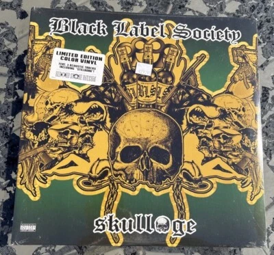 NEW Black Label Society - Skullage Limited Translucent Green 2 Vinyl LP RSD 2010 Foto 1 de 4