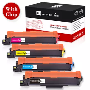4x TN227 TN223 Toner Cartridge With Chip for Brother MFC-L3710CW MFC-L3750CDW - Picture 1 of 6