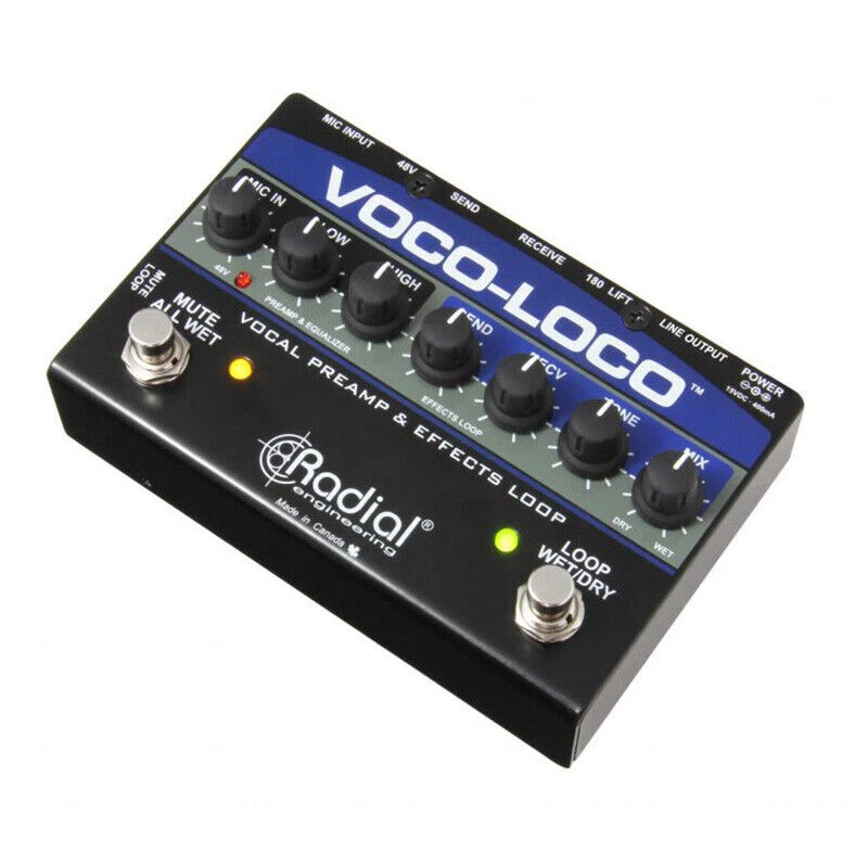 Radial Engineering Voco-Loco Effects Pedal R800 1425