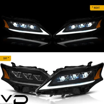 VLAND LED Projector Headlights For 08-15 Lexus RX 350/450 Sequential Dynamic DRL Foto 1 de 4