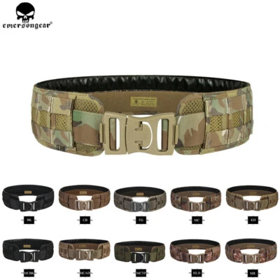Emerson Taktisch Belastung Lager MOLLE Gürtel Softair Jagd Militär Gürtel