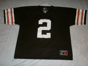 Tim Couch 2 Cleveland Browns NFL Logo Athletic Vintage Jersey Men's Large used - Picture 1 of 3