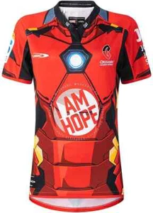 Canterbury Crusaders 2025 Union Ladies Iron Man Marvel Jersey 8-24 - Picture 1 of 3
