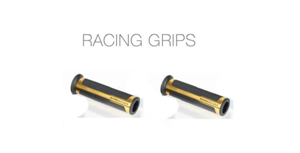 BARRACUDA knobs RACE GOLD 120mm + Tiragas for Ducati 350 F3 - 620 Sport - Image 1 of 1