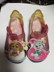 Nickelodeon Paw Patrol Girls Jelly Shoes  Size 7 - Picture 1 of 6