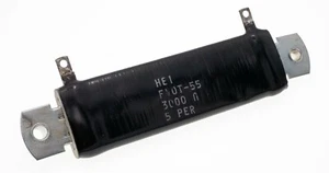 HEI (Heinemann) FV0T-55 3000 Ohm (3K) 55W Flachdrahtwiderstand, 5%, NOS - Bild 1 von 1