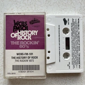 WCBS 101 History of Rock 1960s Cassette Tape OOP - Picture 1 of 2