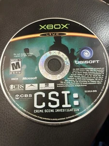 CSI Pre-Owned Video Game Disc Only for Original Microsoft Xbox Console Ubisoft - Picture 1 of 2