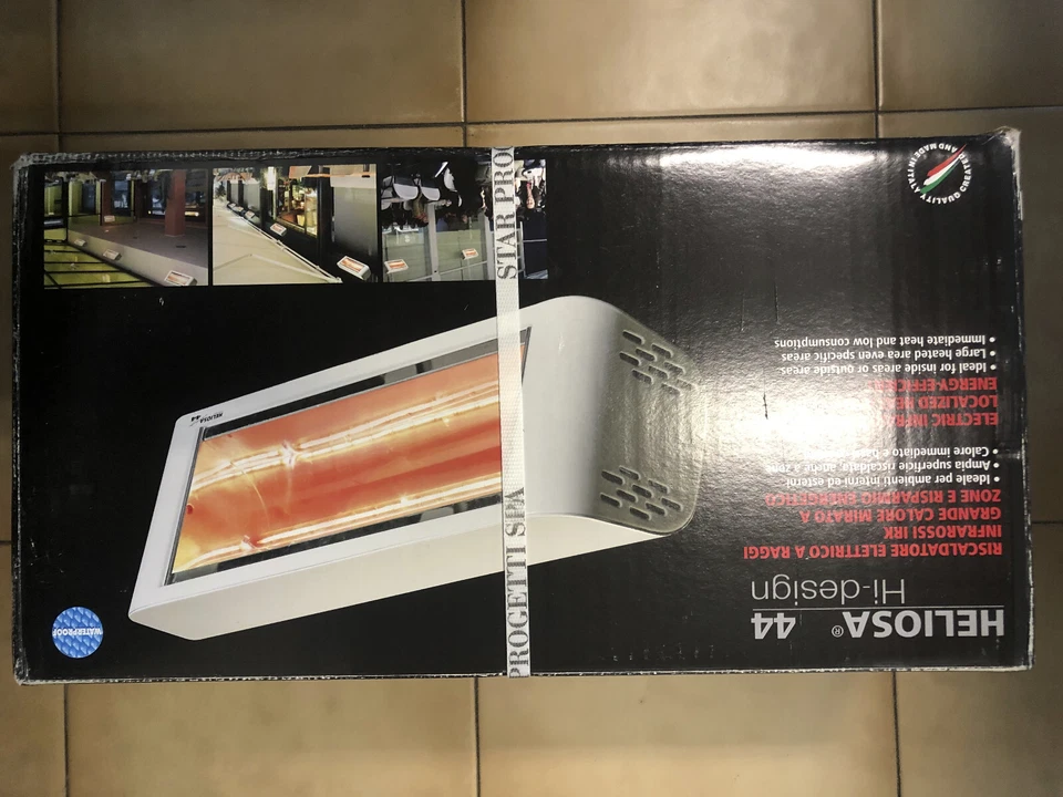Heliosa 44 Lampada a Infrarossi 2000 W Nuova - Immagine 1 di 1