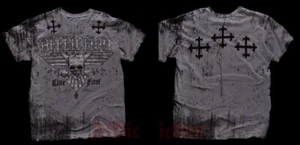 Affliction BARS T-Shirt L Neu mit Etikett Totenkopf Large grau - Bild 1 von 1