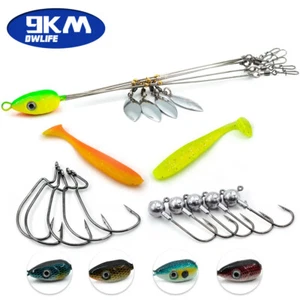 9KM Alabama Rig for Fishing Freshwater Swimbait Kit Umbrella Rigs with Swivels  - Picture 1 of 9