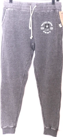 NEW United States Army Black Knights Blue 84 Gray Pants Joggers Womens M Cover