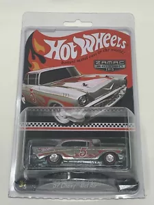 Hot Wheels 2015 ZAMAC Edition Collector '57 Chevy Bel Air *** BRAND NEW *** - Picture 1 of 2