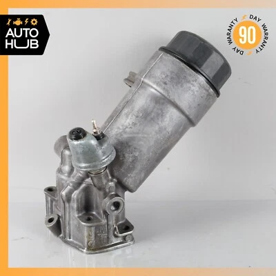 Carcasa de filtro de aceite de motor 94-99 Mercedes R129 SL320 S320 1041844902 FABRICANTE DE EQUIPOS ORIGINALES Foto 1 de 4