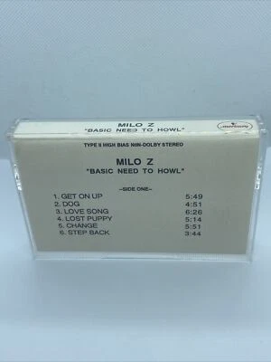Milo Z -Basic Need To Howl- Demo Promo Cassette Hip-hop Rap R&B MERCURY RECORDS - Bild 1 von 3
