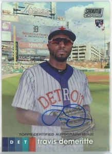 Travis Demeritte 2020 Topps Stadium Club TSC cromo RC coche - Imagen 1 de 2