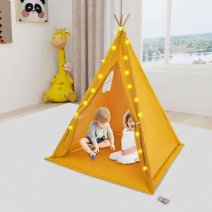 Tienda de juegos interior para niños con luz para 1-3 niños tienda de campaña para niños - Imagen 1 de 20