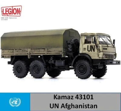 Legion Models 1:72 12061LB Kamaz 43101 Truck Nazioni Unite Afghanistan - Immagine 1 di 4