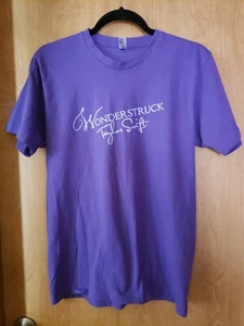 Taylor Swift Wonderstruck purple t-shirt M cotton perfume bonus 2012 - Picture 1 of 3