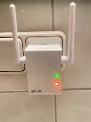 Asus RP-N12 300 Mbit/s 2,4 GHz WLAN-Repeater  - Weiss - 90IG01X0-BO2100 - Bild 1 von 2