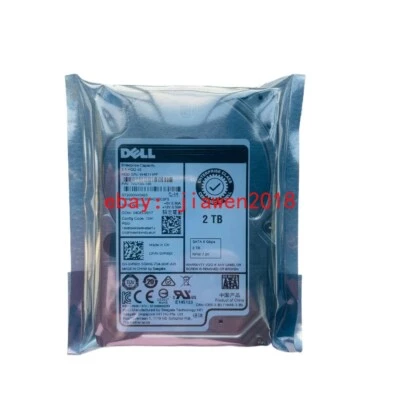 DELL 0VR92X 2TB HDD 7.2K RPM 2.5" 6Gb/s SATA Model: ST2000NX0423 DP/N: VR92X - Image 1 of 4