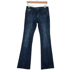 Cello Damen Jeans 9 blau verziert - Bild 1 von 18
