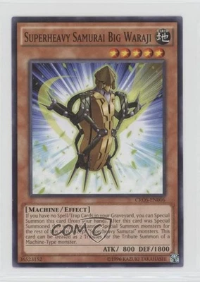 Superheavy Samurai Big Waraji Unlimited YuGiOh Crossed Souls Base Set - Image 1 of 2