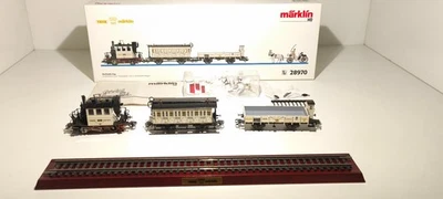 Märklin H0 28970 Dampflok Glaskasten Hochzeitszug Märklin + Trix Delta (P328) - Bild 1 von 4