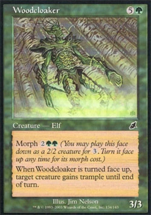 Woodcloaker -Foil Medium Play MTG Scourge - Image 1 of 1