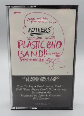 JOHN LENNON / FRANK ZAPPA LIVE JAM Cassette Tape 1972 Rare - Image 1 of 4