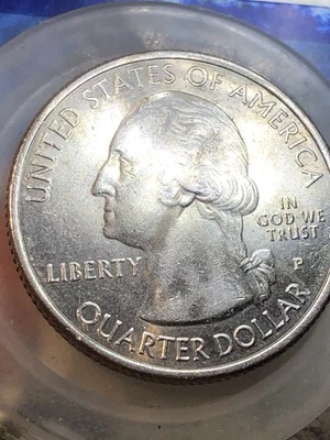 2014 p 💯🔥colorado 🔥💯quarter Huge🔥💯 Die Break High Grade Best Treasure￼. - Image 1 of 4