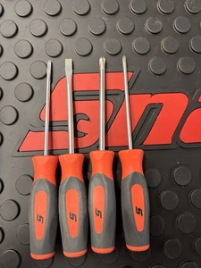 snap-on tools mini screwdriver set 4 pc orange - Bild 1 von 3
