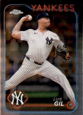 2024 Topps Chrome Update Series - Luis Gil #USC160 - Image 1 of 2