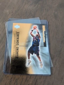 #D /1000 1998-99 Upper Deck Black Diamond Dominance Vince Carter #D26 Rookie RC - Picture 1 of 13