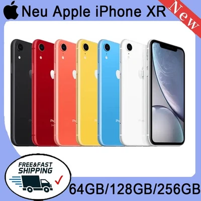 Neu Apple iPhone XR 64GB/128GB/256GB Smartphone ohne Simlock SimFree  - Bild 1 von 4