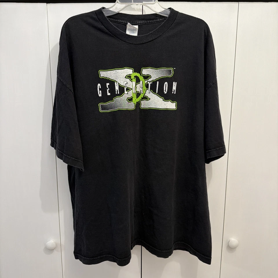 VTG Y2K WWE D-Generation X DX “Break It Down” Size 3XL BLACK T-Shirt - Image 1 of 4