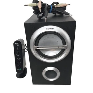 Sony SRS D511 Subwoofer mit Steuer- und Lautsprecherkabel 120V 60Hz 34 Watt - Bild 1 von 11