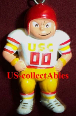NCAA USC Trojans White Jersey Lil Sports Brat Keychain Souvenir Collectible Gift - Image 1 of 3