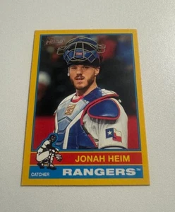 Jonah Heim 2025 Heritage Yellow Border #436 - Imagen 1 de 1