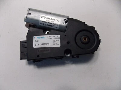 BMW E46 Sunroof Motor Sliding Roof Motor 6928756 OEM 99-06 323 325 328 330 M3 - Image 1 of 4