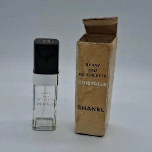 EMPTY VTG Perfume Bottle Box Chanel Paris Cristalle 60ML - Picture 1 of 4