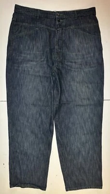 Pantalones de mezclilla para hombre años 90 Marithe Francois Girbaud holgados punto verde 40/32 skate hip hop Foto 1 de 4