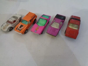 5x Vintage Matchbox Buildsman Siva Alfa Carabo fantastisch Ford GT - Bild 1 von 8