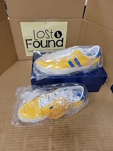 Polo Ralph Lauren COURT VLC-SK-VLC Yellow & Blue Men's Size 9D *SEE PICS* - Picture 1 of 15