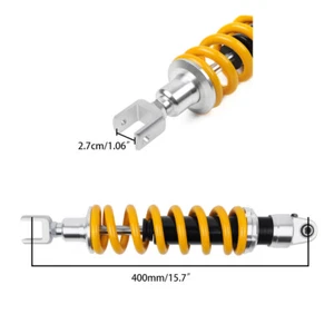 1 Stück Stoßdämpfer 400 mm Gabelkopf für Roller Quad Sport Bike Go Kart Ducati - Bild 1 von 1