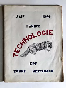 6 cahiers de cours élève 1949-1952 Techniques de la fourrure / pelleterie- AAIF - Picture 1 of 22